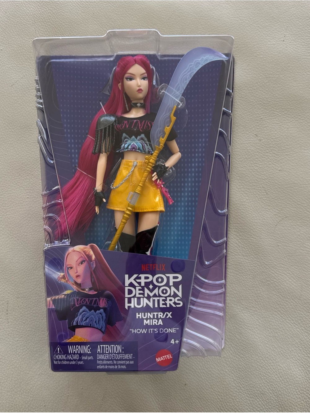 NEW Mattel KPop Demon Hunters HUNTR/X Mira Doll - In Hand
